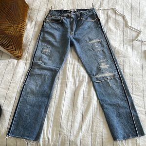 Re/Done Levi’s blue jeans